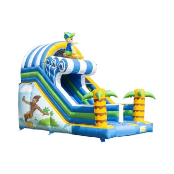 2019 New Design Inflatable Dry Slide - Inflatable Surfer Slide for Kids Outdoor Amusement