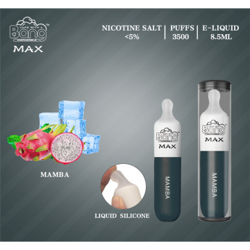 Vape de alta qualidade de Bang Max