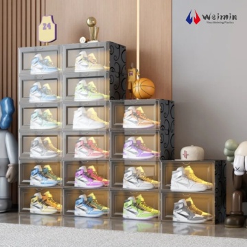 Easy-to-Open Foldable Shoe Cabinet Storage