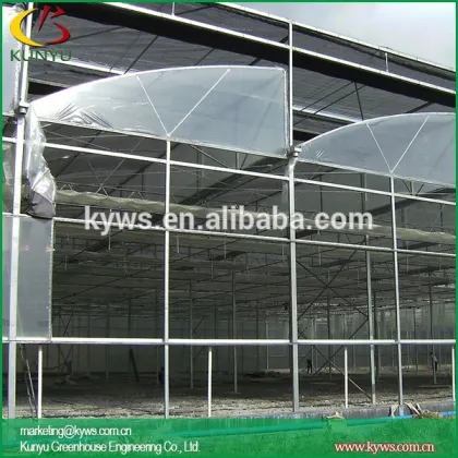 Sawtooth type polyethylene film greenhouse poly film greenhouse