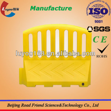 plastic road barrier