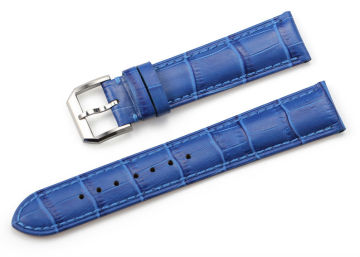 Multi- color leather watch strap red/bule/yellow/black/brown