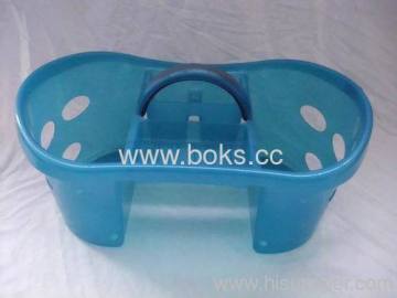 Custom Plastic Shower Caddy With Handle 