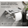 Banheiro durável do suporte do papel higiênico do metal SUS304