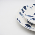 Çin yemekleri yemek tabakları seramik plaka seti