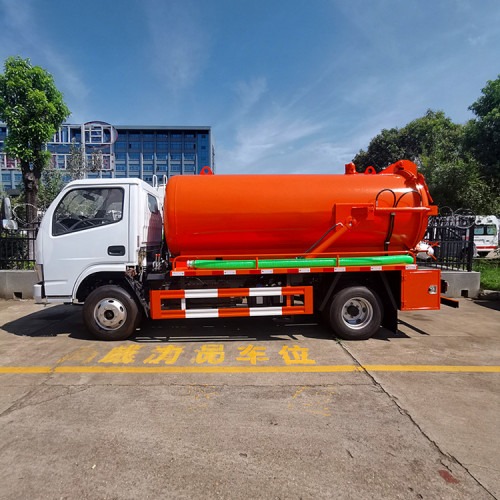 Dongfeng небольшие вакуумные канализационные грузовики