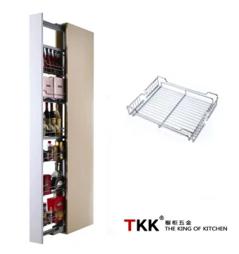 Kitchen Cabinet Organizer,Pull Out Wire Basket,Kitchen Storage