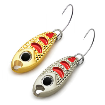 High Quality Zinc Alloy Sequins Horse Bait Spinner Fishing Lures (1.5g/2.5g/5g)