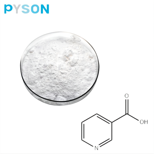 Fórmula molecular: polvo de niacina C6H5NO2 CAS 59-67-6