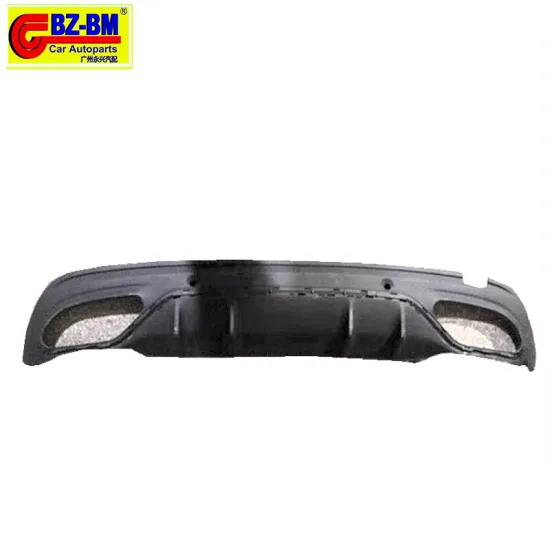 Front and Rear Bumper Chin Lower Rubber Skirt Hem Decorative Strip Compatible with Benz W204, W212, W251, W253 Models