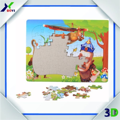 china carton intellect jigsaw,educational paper heart shaped heat transfer high quality tangram toys infant puzzles