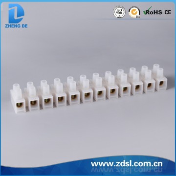 Customized eco-friendly terminal block white screw terminal blocks