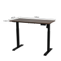 Office Furniture Sit Stand Single Motor Desk Uplift