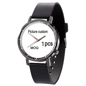 Custom Picture Watch with Personalized Logo and Words