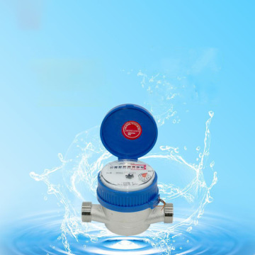 Multi-Jet Digital Mechanical Blue Messing Puls Water Messgerät mit Fernbedienung