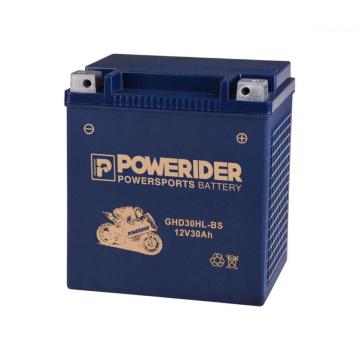 12V30Ah GHD30HL-BS Motorcycle starter battery