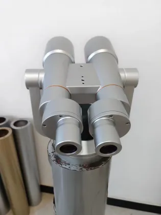 High Definition Telescope Scenic Area Solar Power Post