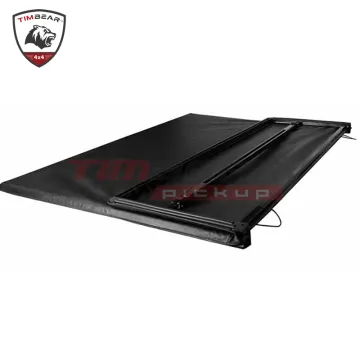 Timbear Pickup 4X4 Soft Tri-Fold Tonneau Cover for Toyota Hilux/Roco/Revo/Vigo