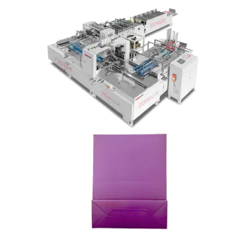 PLC Machine for Paper Bag Bottom Card Insertion