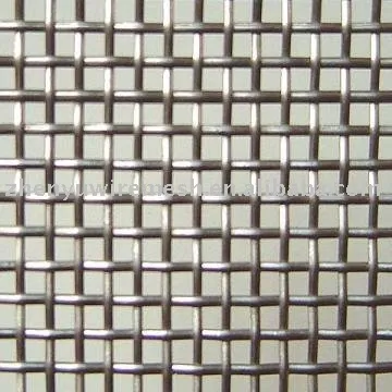 Crimped wire mesh