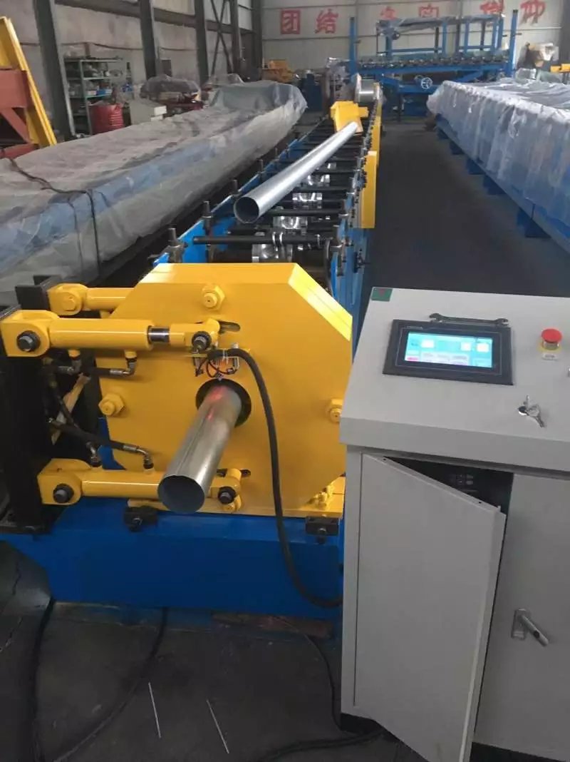 rainspout forming machinewater falling tube roll forming machine