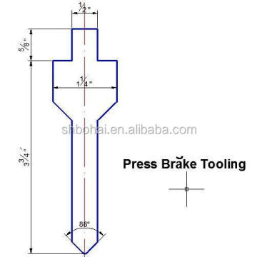 Affordable LVD Press Brake Tooling, Dies, and Punches