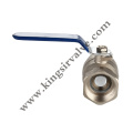 Nickel plated ball valve