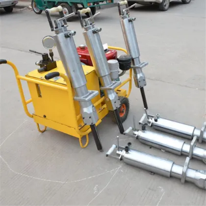 rock splitter stone splitter darda hydraulic rock splitter