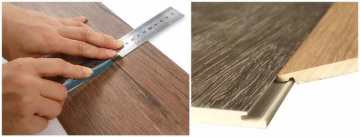 interlock click wpc vinyl flooring pvc spc floor