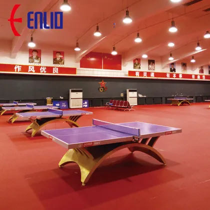 vinyl sports flooring for Table tennis Match use