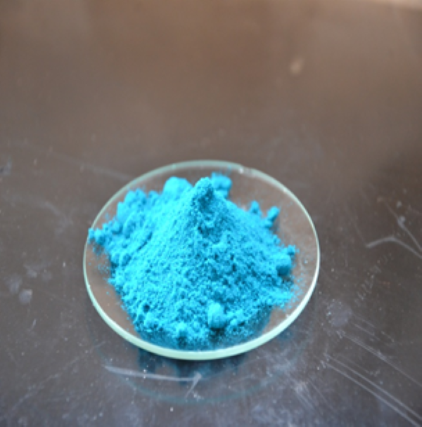 Dark Blue Monocline Crystallization