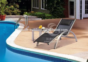 classic italian pool chaise lounge chair