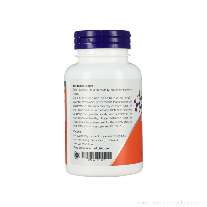 L-Glutamine 150 Capsules Non-GMO Lglutamine supplement