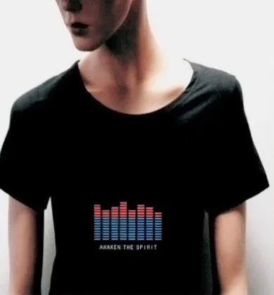 Blue WiFi Detecting T-Shirt