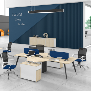 Modular Open Plan Metal Frame Office Work Desk