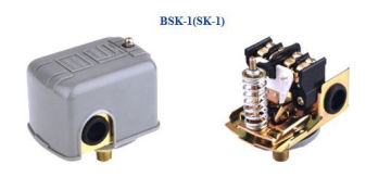 Pressure switch for water pump