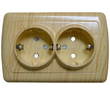 Outlet a doppia presa a doppia presa a doppia presa a filo europeo F3209