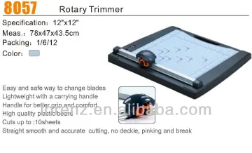 deli rotary trimmer