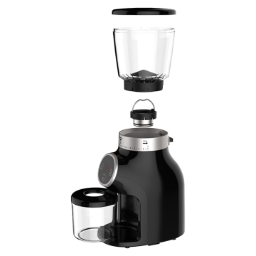 Anti-static conical burr coffee grinder uniform grinding