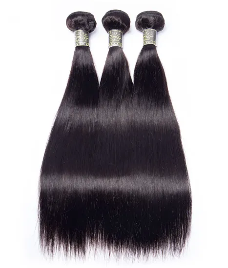 Cheap Human Hair Extensions Natural Black Sunlight NonRemy Hair Weave Bundles 8A Peruvian Hair