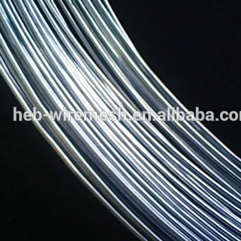 1.8x2.2mm Oval Galvanized Steel Wire for Cattle Fence