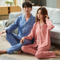 Autumn models of new couples pajamas