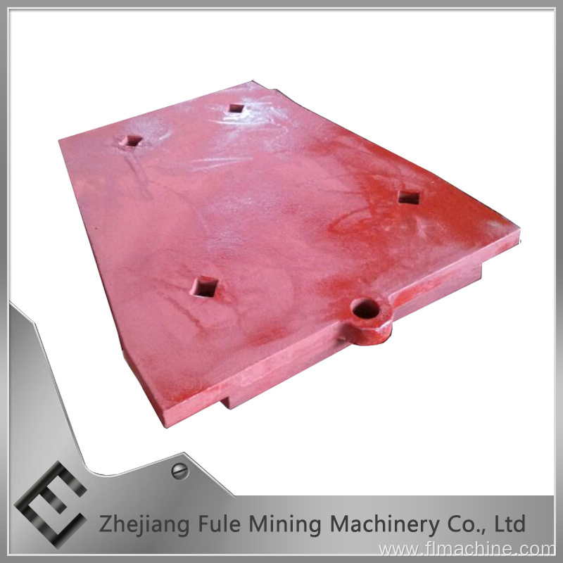 Mining Machine Cast Steel Wear Jaw Crusher Spare Parts Liner Plate