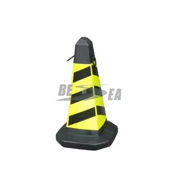 Rubber Reflective Traffic Safety Cones and Pylons for Construction Sites