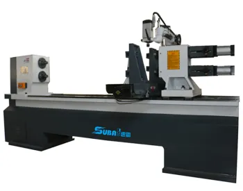 4 axis multi function wood lathe