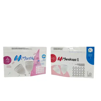 Custom Menstrual Cup Packaging Bags - Wholesale New Menstrual Cup Packing Bag
