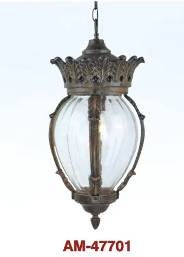 Antique Aluminum Garden Light