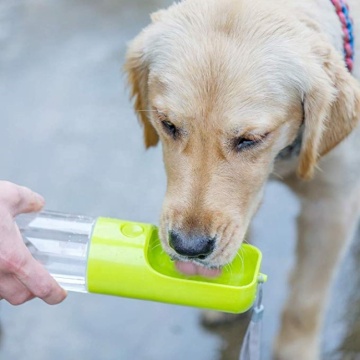 Plastic portable Pet Drinking Bottle dog Water bottle