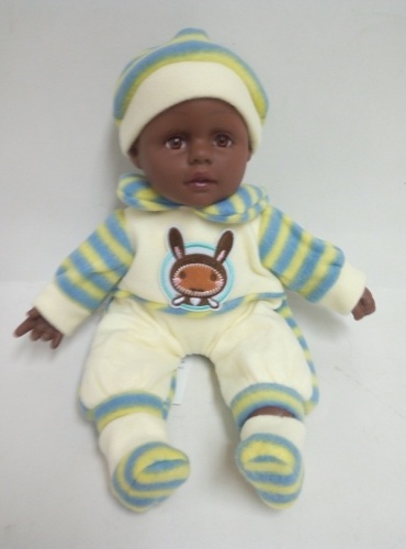 24" Black Skin Baby Doll