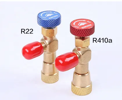 Fluorine Liquid Safety Valve R410 R22 Refrigerant Adapter